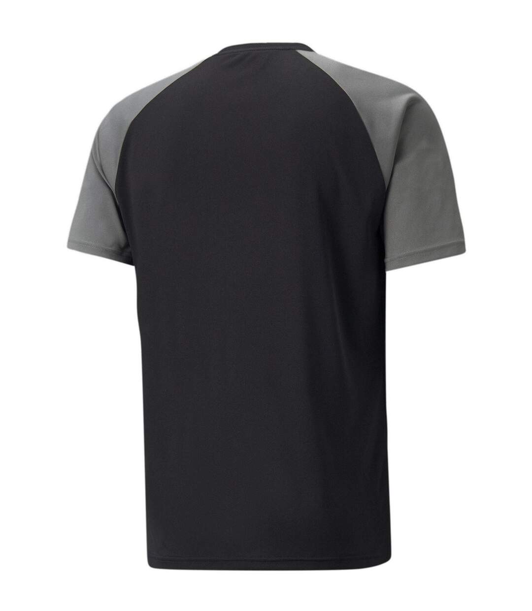 Mens Teampacer Colour Block T-shirt Black Pearl White Puma-2