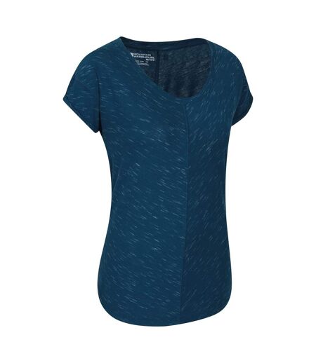 T-shirt retreat femme bleu sarcelle Mountain Warehouse