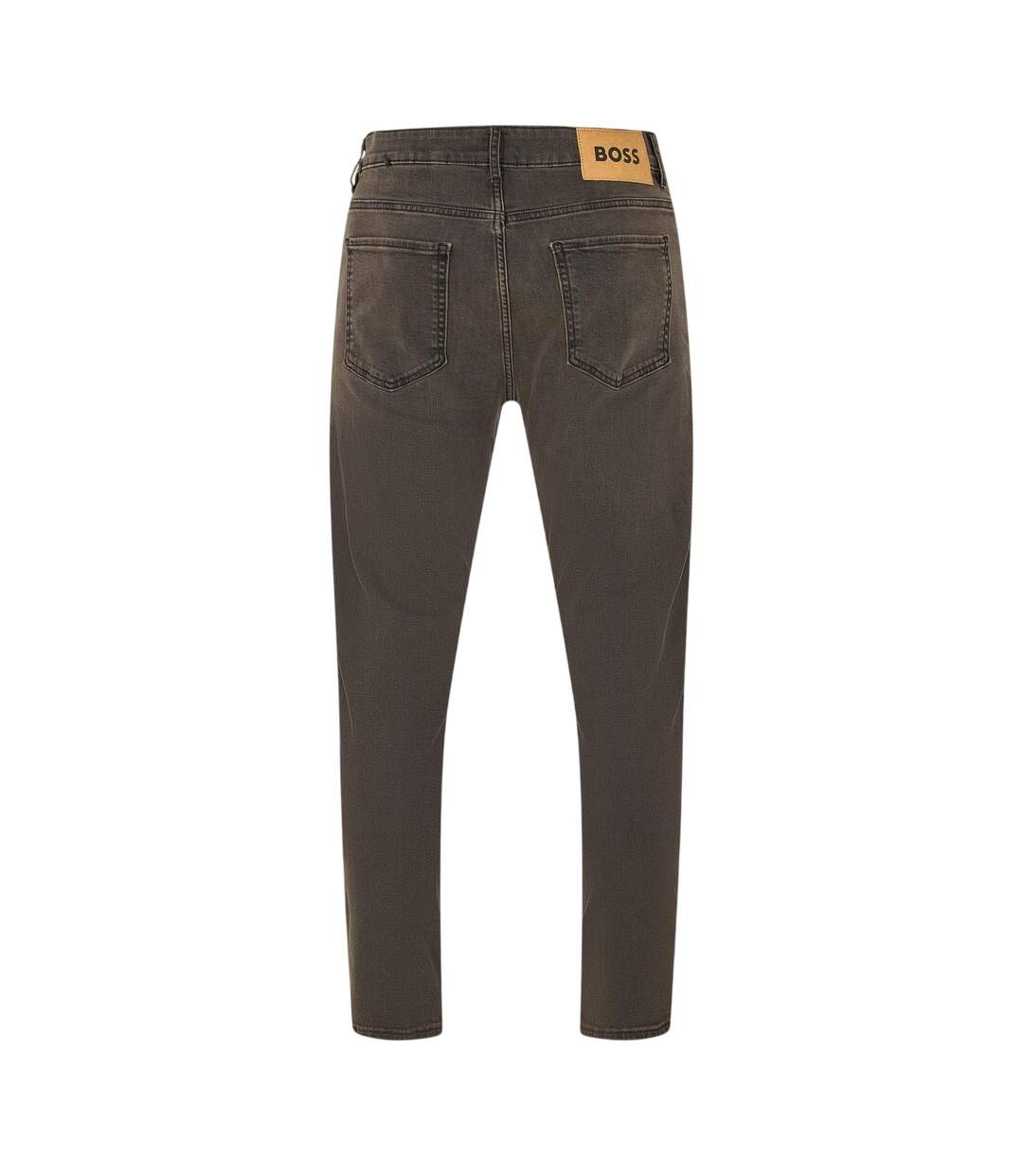 Mens Tabler 5 Pockets Slim Jeans Dark Grey Boss-2