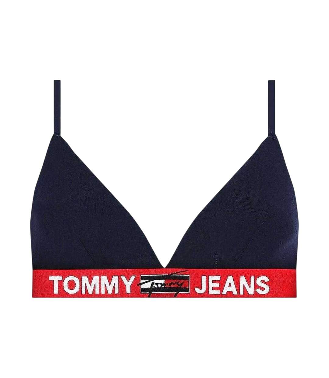Brassière Motif/style Triangle Femme Rose Foncé Violet Tommy Jeans-2