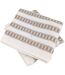 Serviette invité coton  SANTORINI A rayures-1