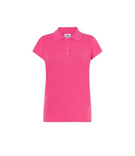 Polo Femme Violet Fuchsia JHK