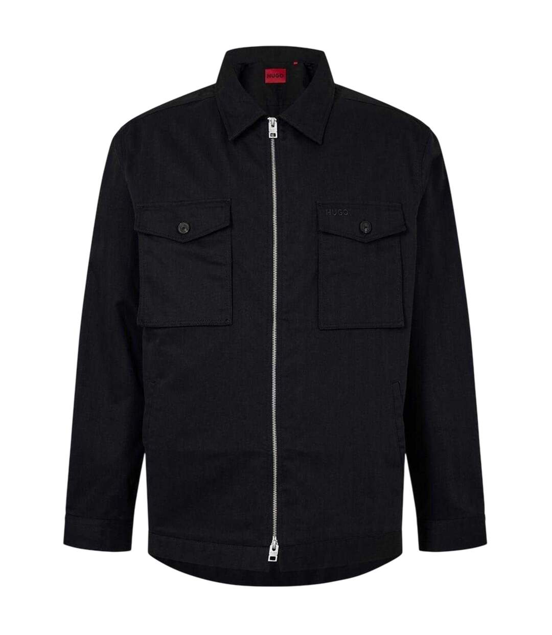 Veste-chemise Homme Noir Hugo-1