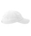 Casquette De Baseball Motif/style 6 Panneaux Isar Adulte Blanc Atlantis Headwear-3