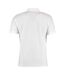 Polo klassic homme blanc Kustom Kit-2