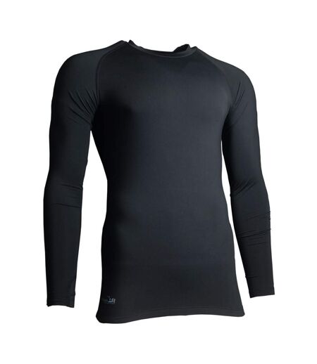 Precision Unisex Adult Essential Baselayer Long-Sleeved Sports Shirt (Black)