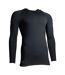 Precision Unisex Adult Essential Baselayer Long-Sleeved Sports Shirt (Black)