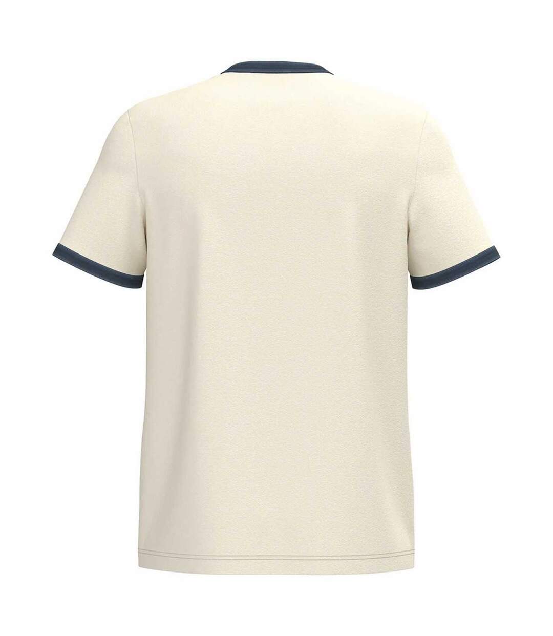 Mens Ringer T-shirt Ivory Washed Navy Native Spirit-2