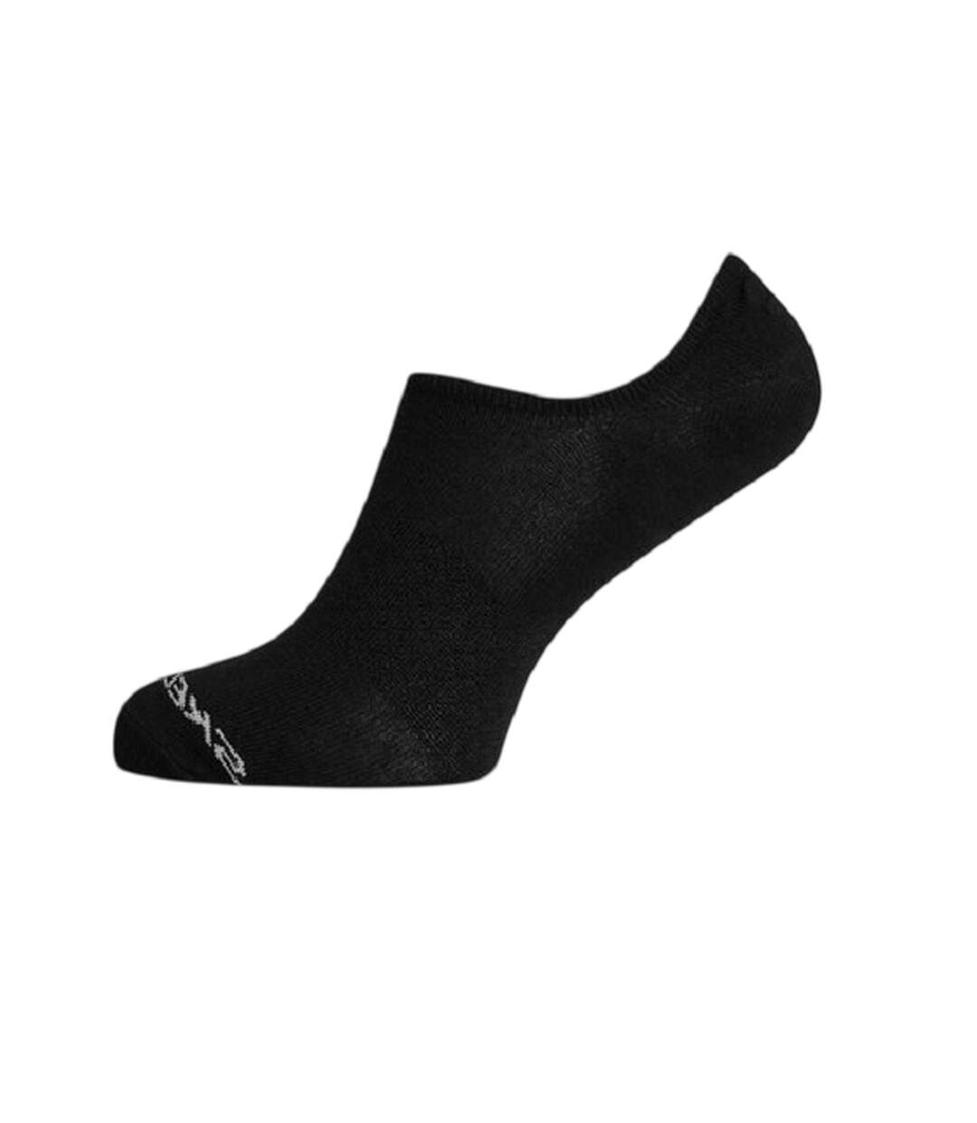 Lot De 3  Socquettes Discrètes Homme Noir Skechers-2