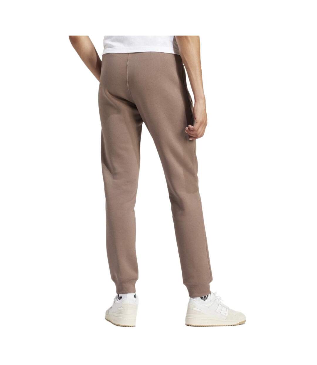 Jogging marron homme adidas essentials-2