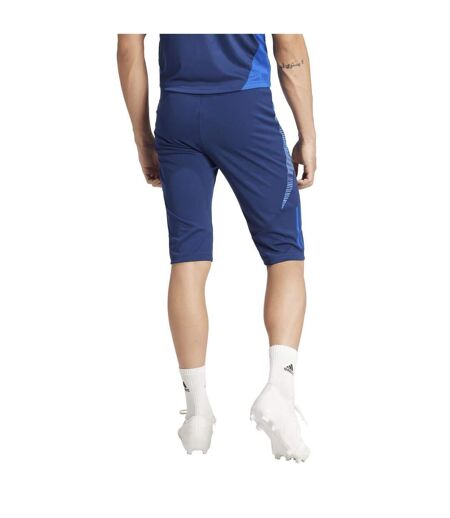 Mens Tiro 24 Football Shorts Navy Blue Adidas