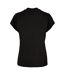 T-shirt Manches Cut-on Femme Noir Urban Classics-1