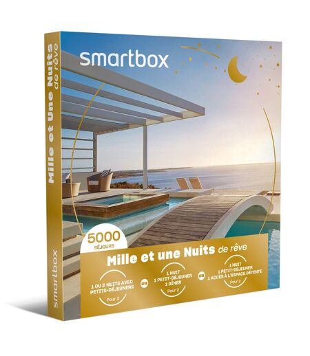 Mille et une nuits de rêve - SMARTBOX - Coffret Cadeau Séjour