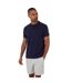 Polo Manches Courtes Rocco Homme Bleu Marine Threadbare-2