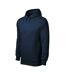 Sweat À Capuche Cape Homme Bleu Marine Malfini-3