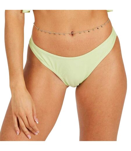 Bas De Maillot De Bain Femme Vert Turquoise Pâle Brave Soul