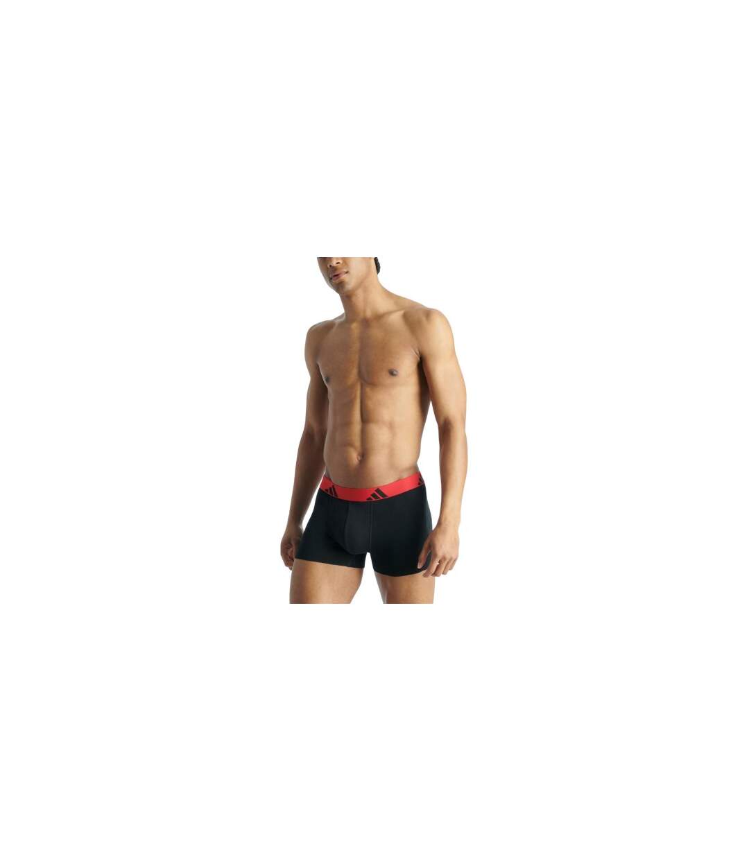 Pack Of 5  Mens Active Flex Boxer Shorts  Black Multicoloured Adidas-1