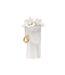 Vase Déco en Porcelaine Woman Elegant 23cm Blanc-2