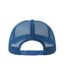 Casquette Trucker Motif/style 5 Panneaux Rapper-s Adulte Blanc Bleu Roi Atlantis-2