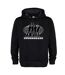 Unisex Adult Supergrass 25th Anniversary Hoodie Black Amplified-1