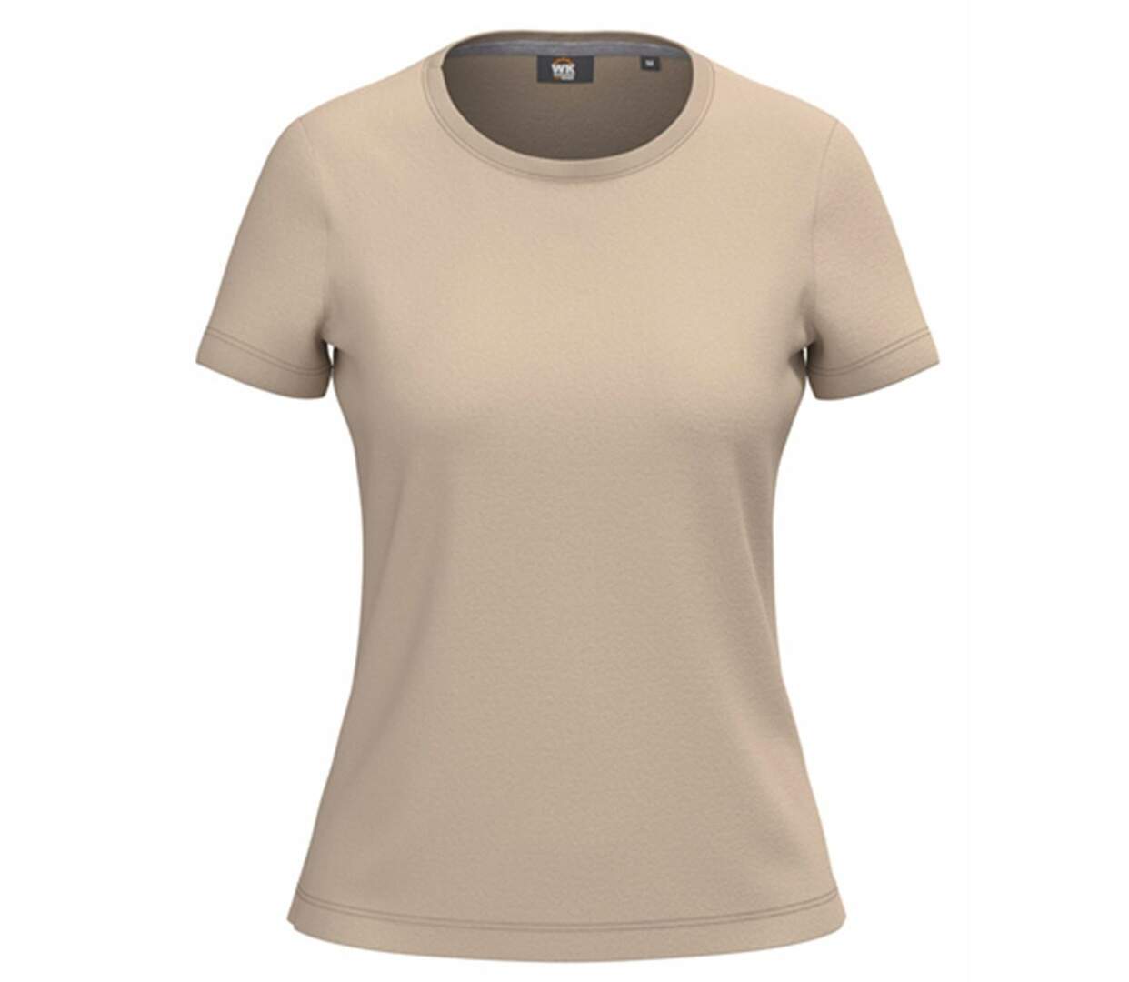 T-shirt antibactérien - Femme - WK307 - beige sable-1
