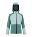 Veste Softshell Imperméable Et Cintrée Desoto Femme Turquoise Pastel Foncé Vert De Gris Regatta-1