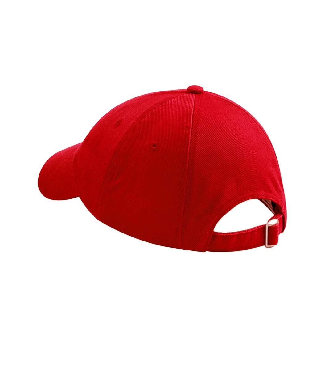 Casquette 100% coton épais adulte unisexe rouge Beechfield-2