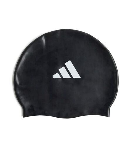 Bonnet de bain  noir adidas kids 3 bandes