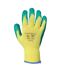 Portwest Fortis Grip Gloves (A150) / Workwear / Safetywear (Yellow/ Green) (2XL)