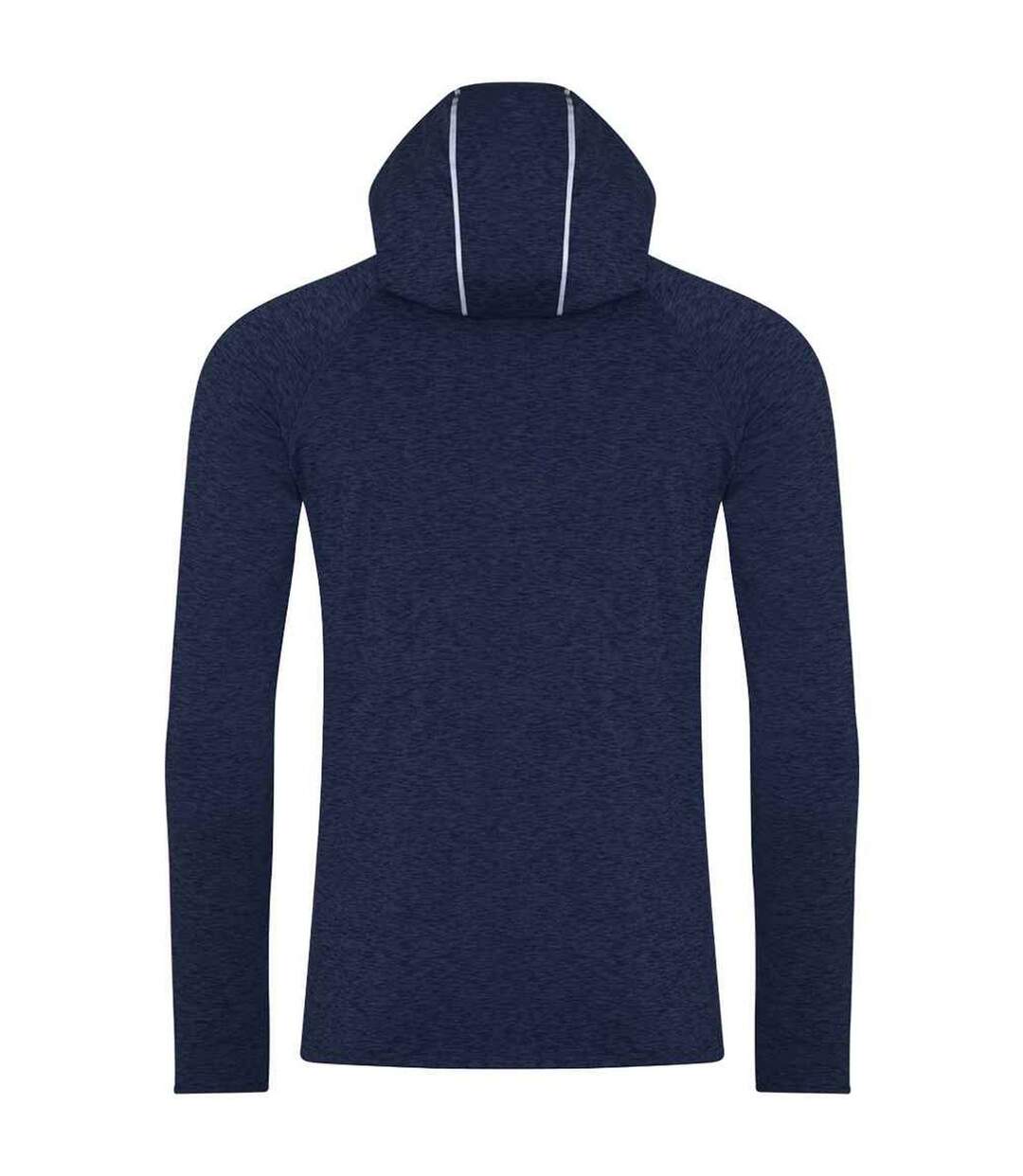 Haut just cool homme bleu marine chiné Awdis-2