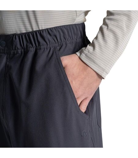 Pantalon Uni À Taille Haute Élastiquée Socco Homme Anthracite Craghoppers