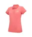 Polo Manches Courtes Remex Femme Corail Uni Regatta-4