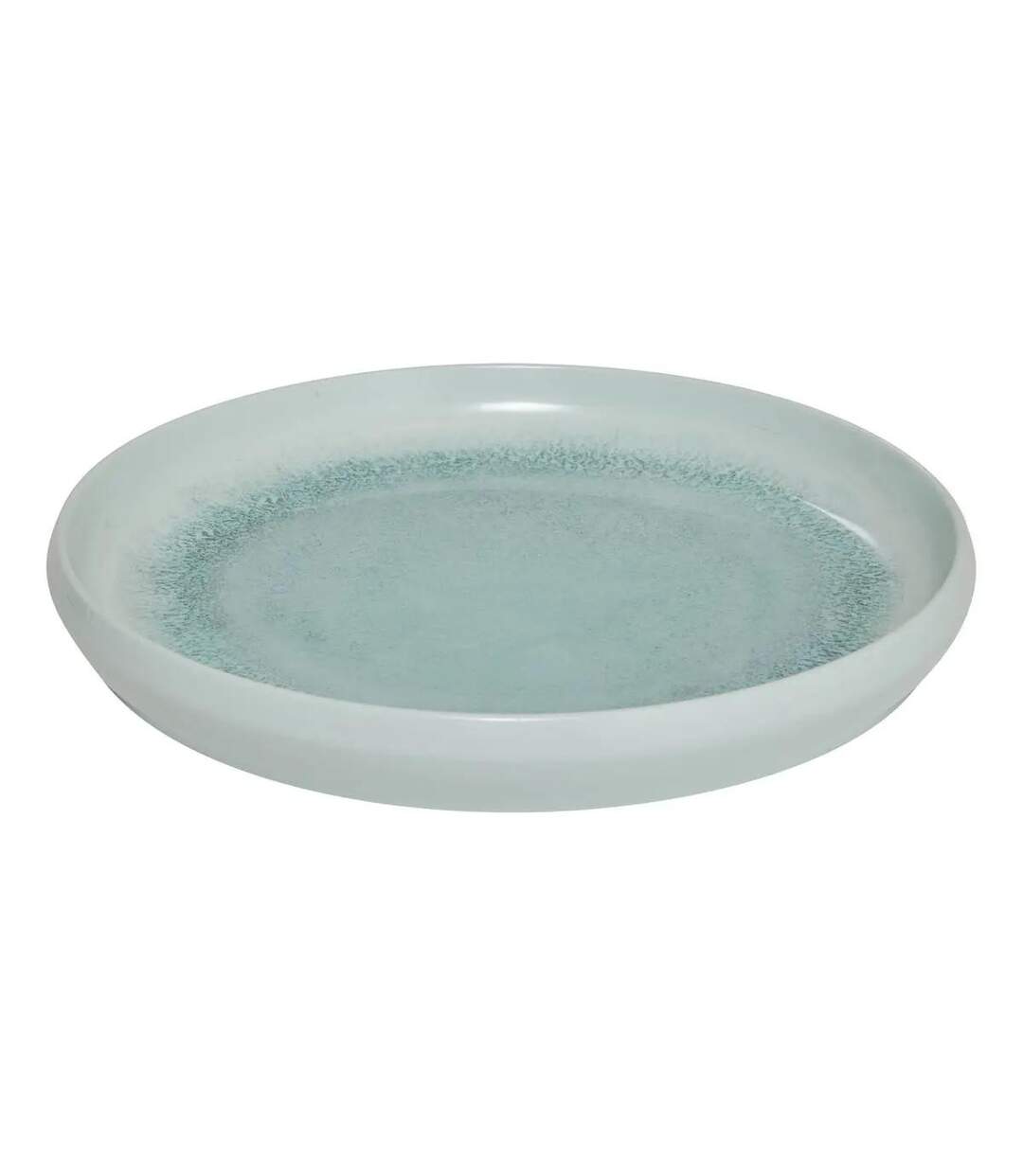 Lot de 6 Assiettes Plates Léa 24cm Bleu-2