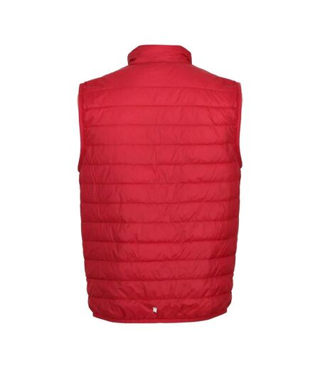 Mens hillpack insulated body warmer dark red Regatta