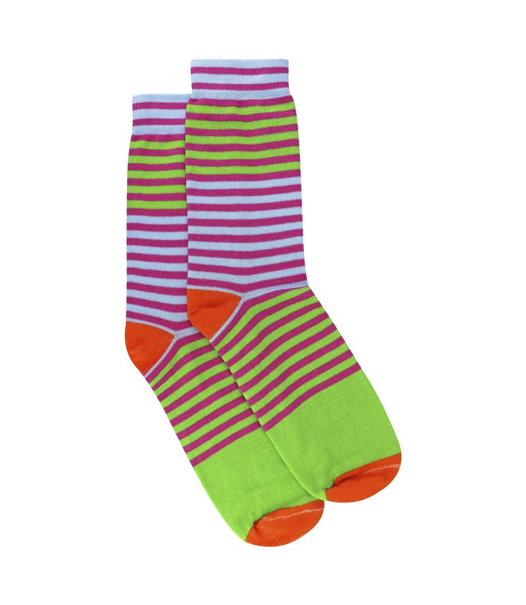 Mencap Mens Novelty Cotton Socks | Colourful Striped Slogan Fun Gift-2