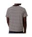 T-Shirt à rayure noir/écru homme calvin klein jeans 20s stripe-2