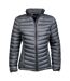 Tee Jays Womens/Ladies Padded Zepelin Jacket (Space Gray) - UTBC3335