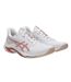 Chaussures Netburner Ballistic Femme Blanc Rose Clair Asics-1
