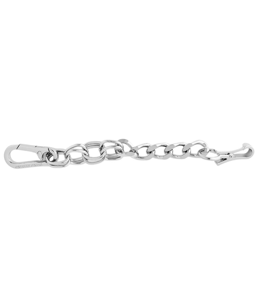 Mens Metal Chain Bracelet One Size Silver Heron Preston-3