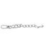Mens Metal Chain Bracelet One Size Silver Heron Preston-3