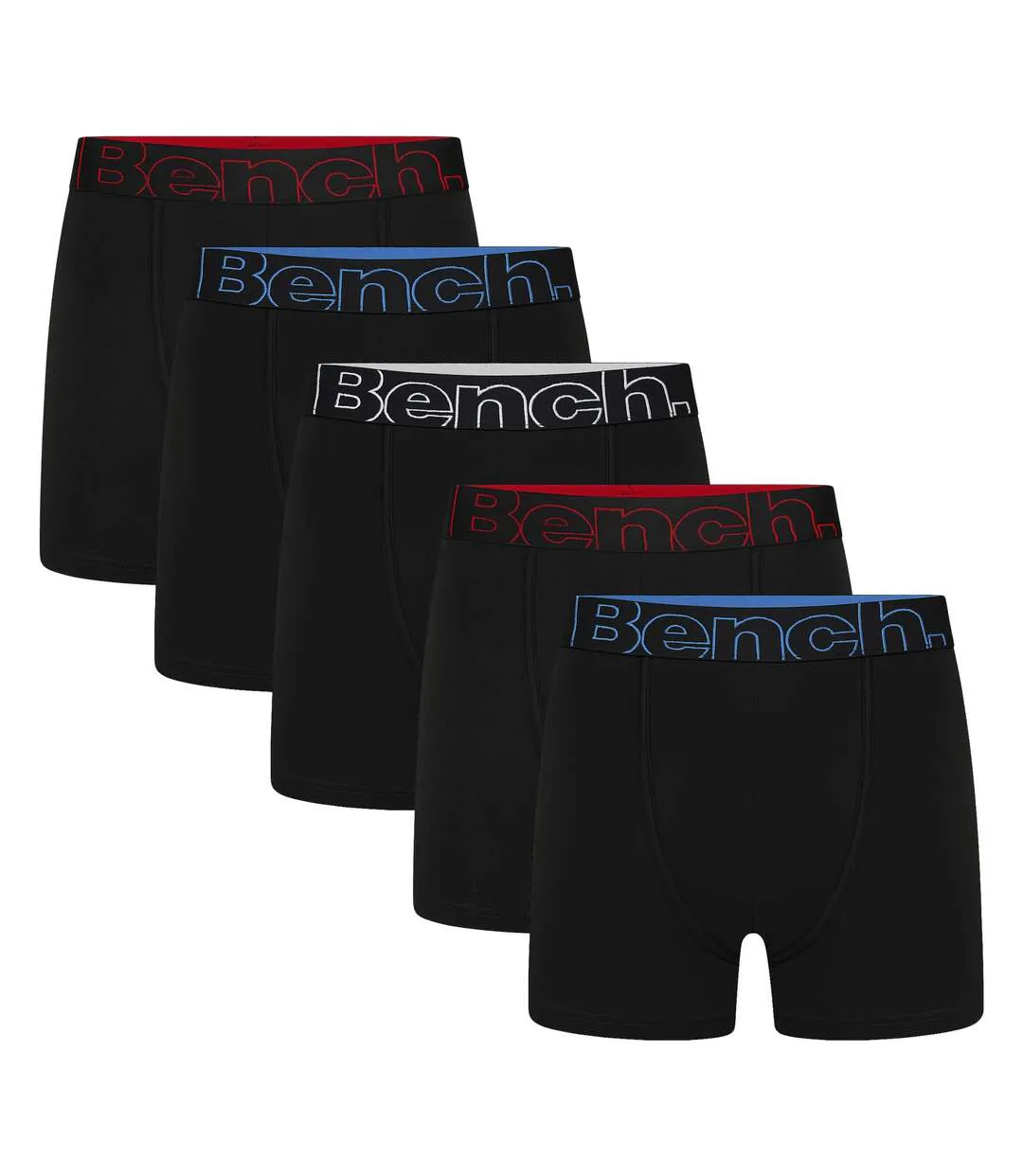 Bench - Lot de 5 Caleçons Homme Coton Confort - Collection Brento-1