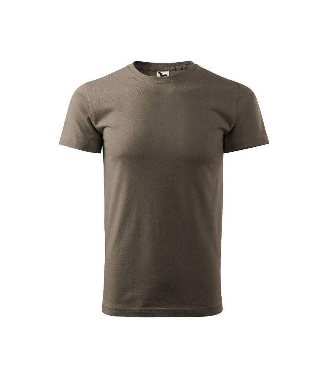 T-shirt Heavy New Homme Marron Malfini-1