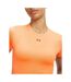T-shirt Motif/style Logo Vanish Femme Orange Rouge Under Armour-3