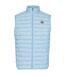 Mens Logo Puffer Sleeveless Gilet Blue Jott-2