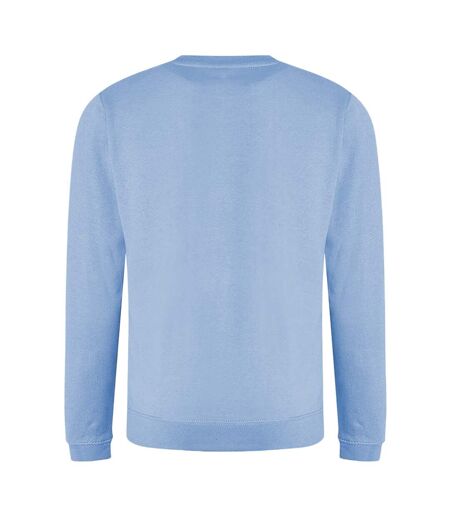 AWDis Just Hoods AWDis Unisex Crew Neck Plain Sweatshirt (280 GSM) (Sky Blue)