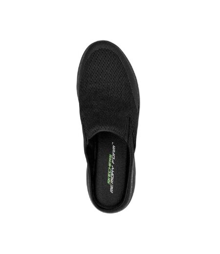Mens Summits Vindicator Sport Mules Black Skechers