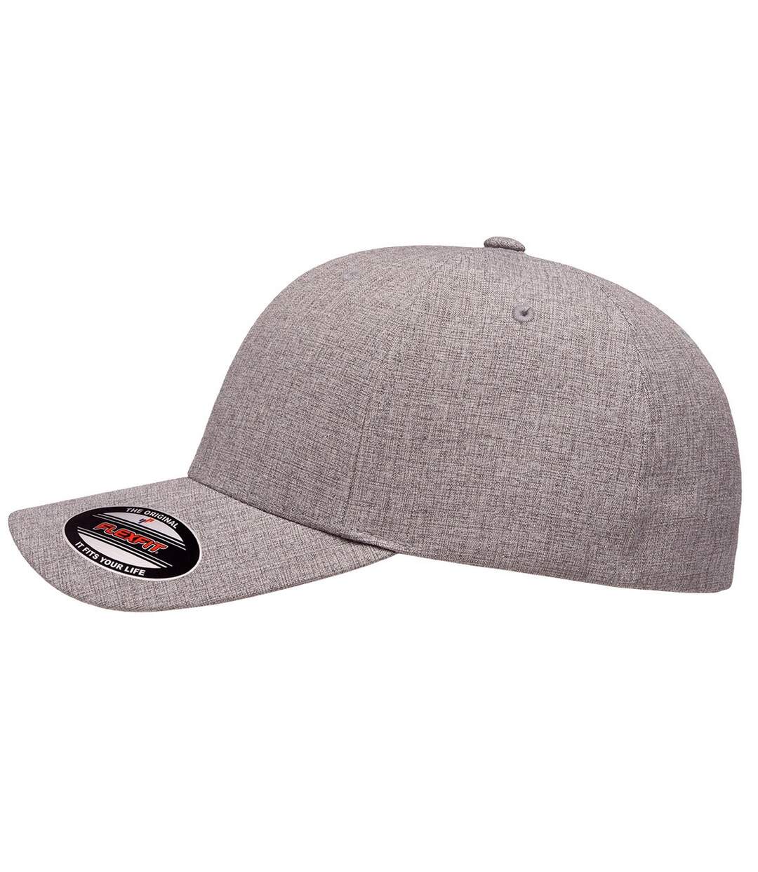 Casquette heatherlight adulte gris Flexfit-3