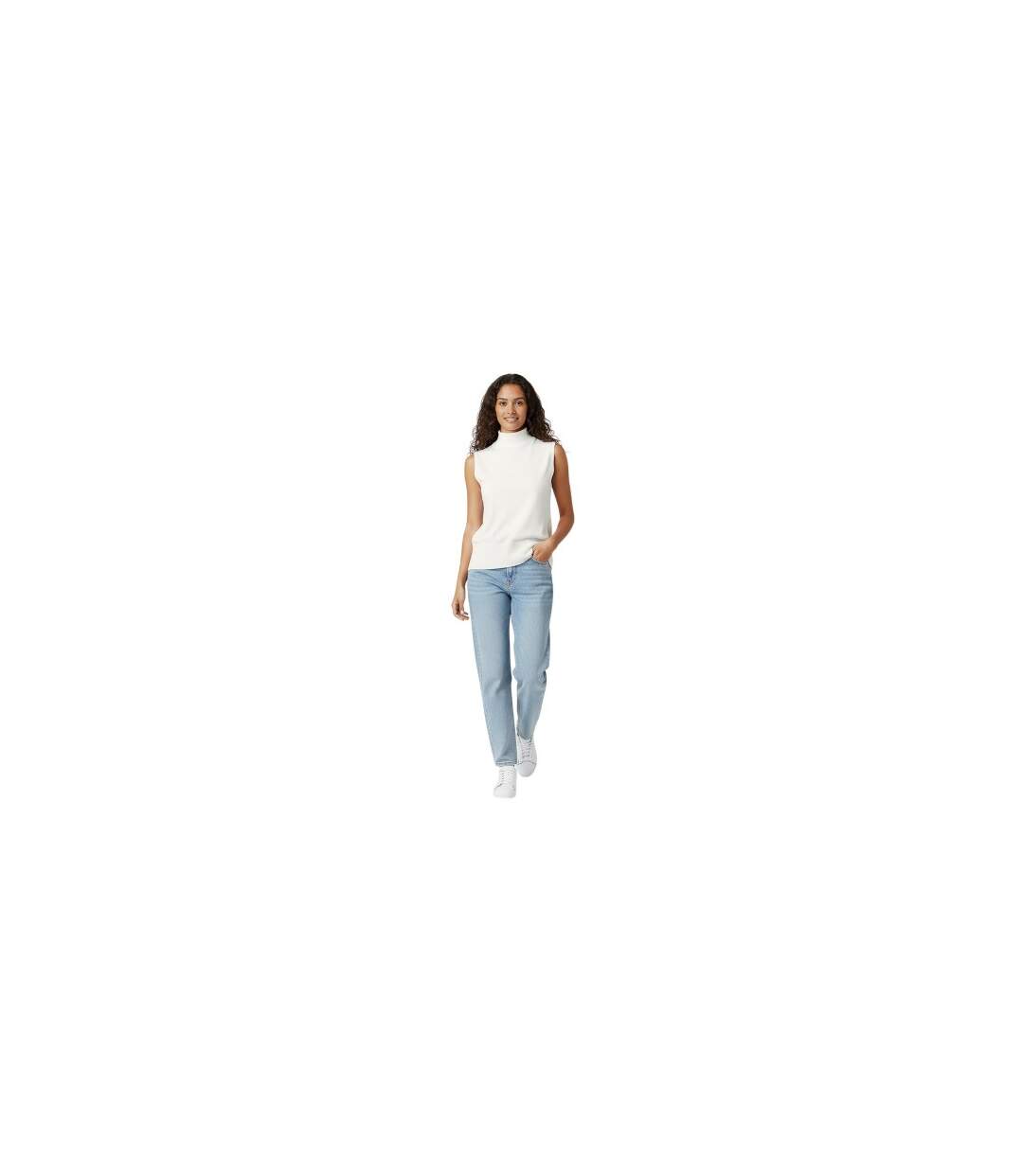 Débardeur Femme Crème Jack Wills-1