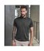 Mens Luxury Sport Polo Shirt Dark Grey Tee Jays-2