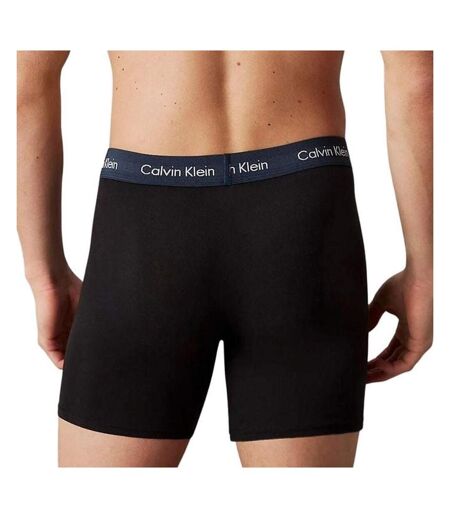 x5 boxers noir homme calvin klein jeans brief - l